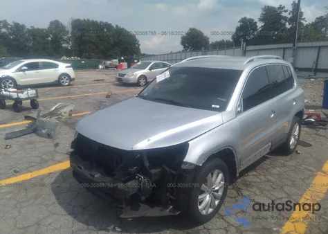 2011 Volkswagen Tiguan Se из США, поврежденный, VIN WVGAV7AX7BW505183